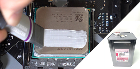 Thermal conductive silicone grease cleaning soluti