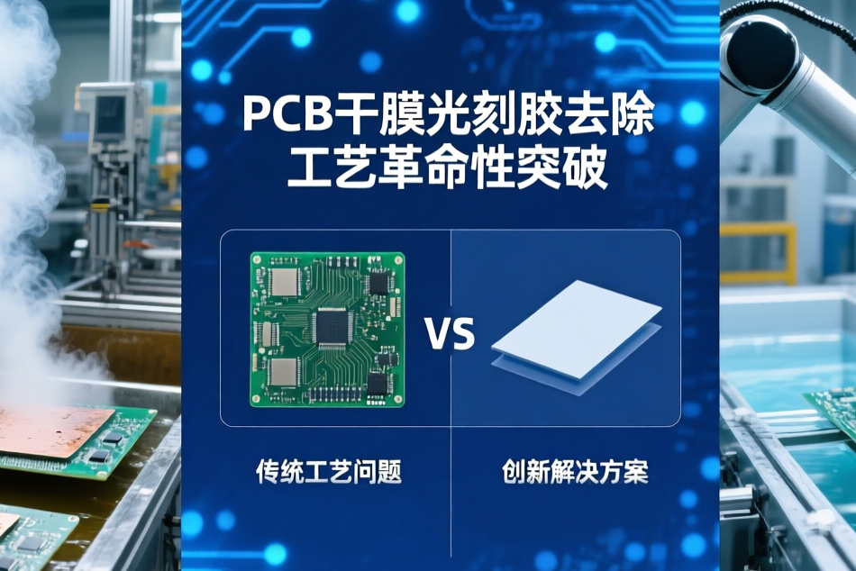PCB干膜光刻胶除胶“顽疾”破局：从“清洗不净”到“高效清洁+铜面零损伤”的工艺升级